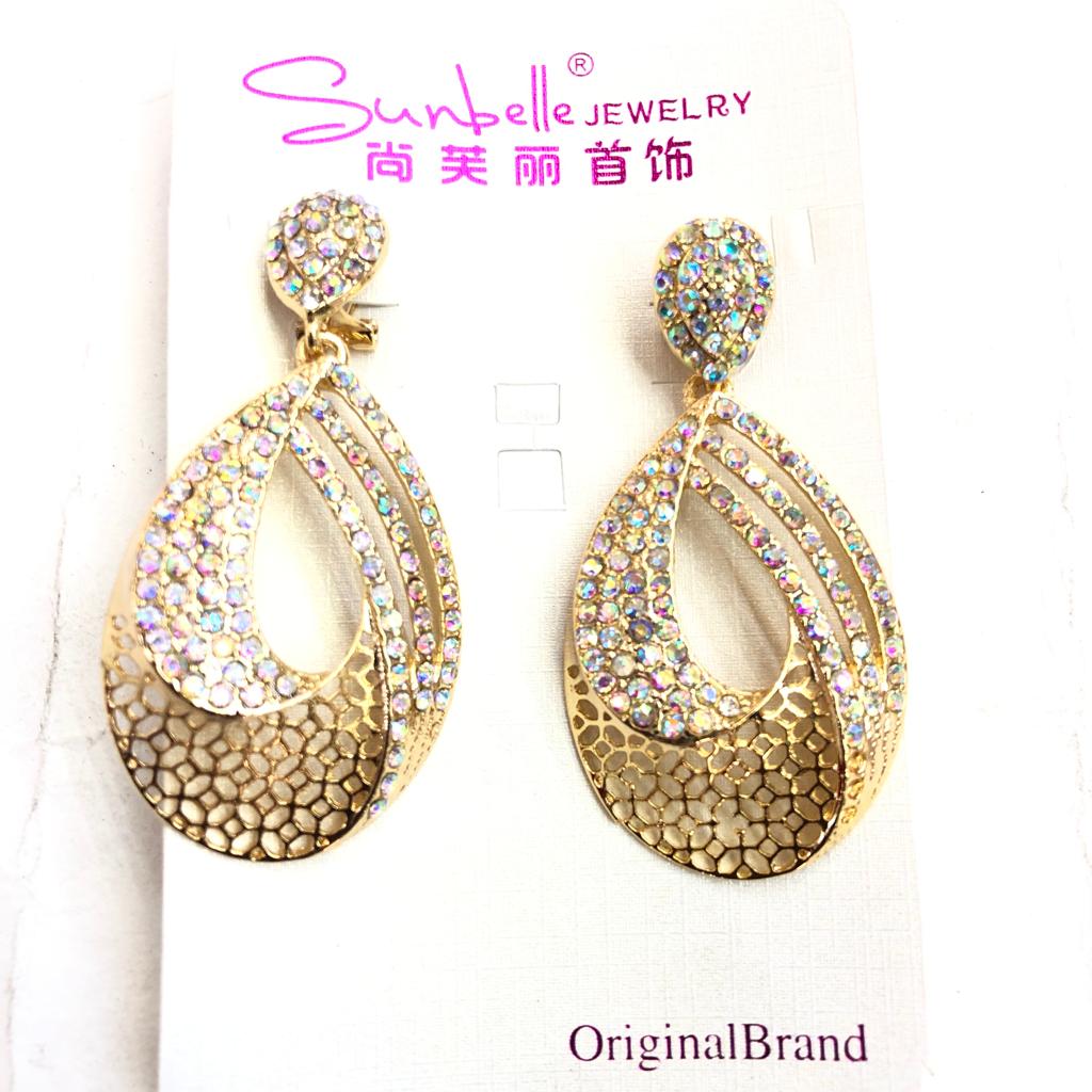 Alloy Party Wear Stylish Fashion Earrings For Women and Girls 4 Pairs - NM  Creation - 3418383