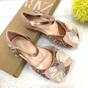 (S21,22,23) Gold Girls Shoes
