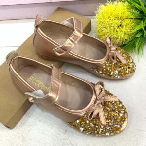 (S32,34) Gold Girls Shoes
