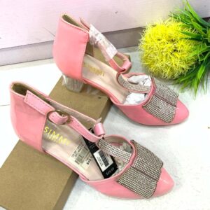 (S33) 2inches Pink Girls Sandals