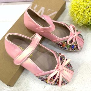 (S24-35) Pink Girls Shoes