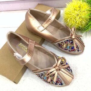 (S25,27,31,32) Gold Girls Shoes