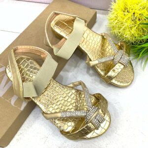 (S29) Gold Girls Sandals