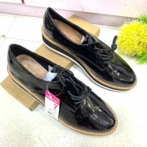 (S41)  Black Trendy Shoes