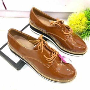 (S38-42) Brown Stylish Shoes