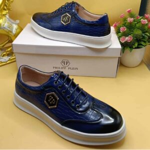 (S40-46) Blue Men Shoes - Chm