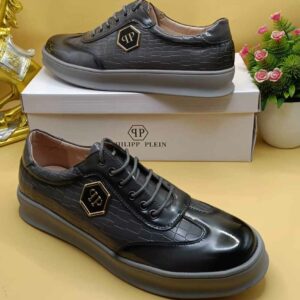 (S40-46) Black Men Shoes - Chm