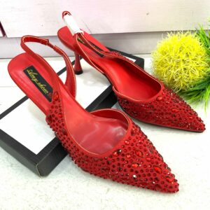 (S39) 2.5inches Wine Shoes