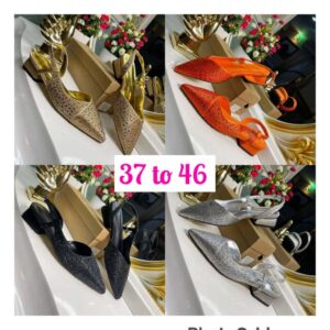 (S37-46)  Big Feet Low Pumps - Ob3