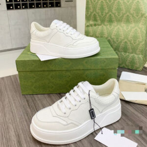 (S39-45) White Unisex Sneakers - St7