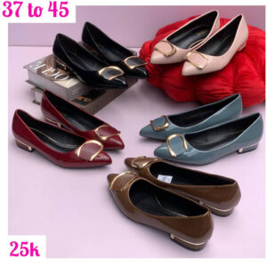 (S37-45) Flat Big Feet Shoes - Sn