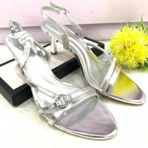 (S41)  3inches Silver Sandals
