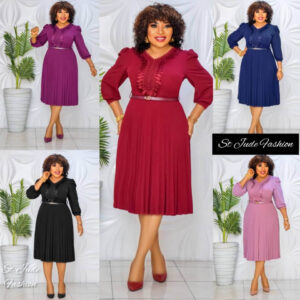 (Uk8-16) Trendy Turkish Dresses – Jda