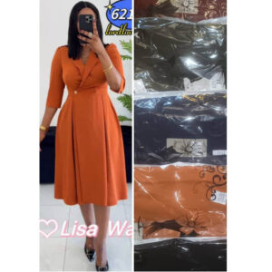 (Uk8-16) Trendy Turkish Dresses – Jda