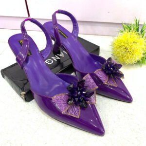 (S37-46) 3inches Purple Shoes