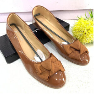 (S37-42) Flat Brown Shoes