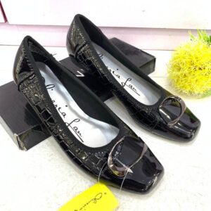 (S38-43) Flat Black Shoes
