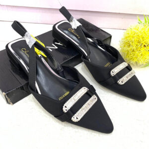 (S37-43) Flat Black Shoes