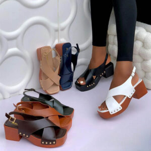 (S37-44) Big Feet Sandals - Sv