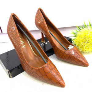 (S38) 3inches Brown Shoes