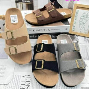 (S39-46)  Flat Stylish Slippers - Aa