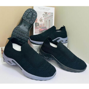 (S40-46)  Black Children Sneakers - Tfs