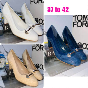 (S37-42) 3inches Trendy Shoes - C5