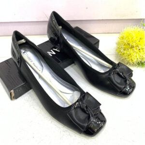 (S40) Flat Black Shoes