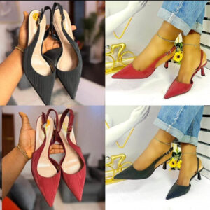 (S37-42) 3inches Stylish Pumps - V7