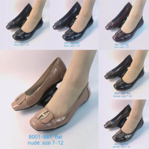 (S39-43) Flat Office Shoes - Ej4