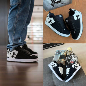 (S39-45) DC COURT GRAFFIK SKATE