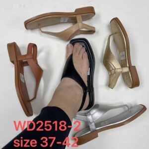 (S37-42) Flat Dressy Sandals - Sn