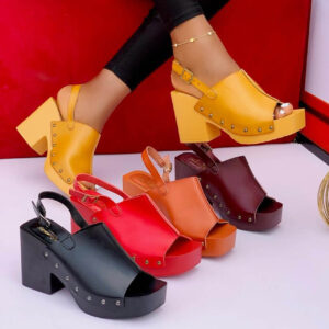 (37-42) WEDGE SANDALS - D4