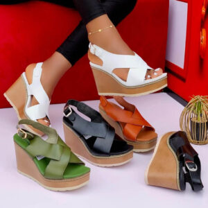 (37-41) WEDGE SANDALS - D4