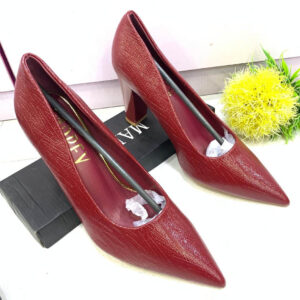(S40) 3inches Wine Shoes