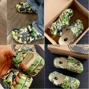 (38-46)Bape X Unisex Crocs - FA