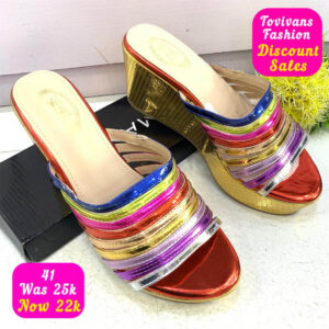 (S41) 3inches Trendy Slippers