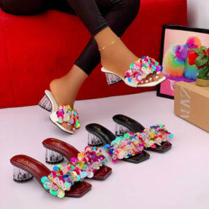 (S37-42) Stylish Low Slippers - Ob4