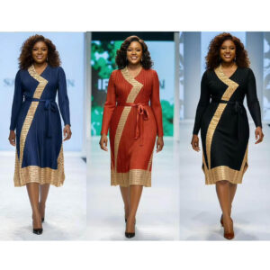 (T42-54) Stylish Miyaki Dresses - Ca