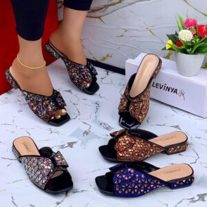 (S37 - 42) Dressy Low Slippers - AD